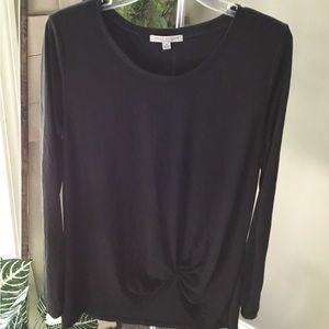Green Envelope Black Tunic size XL